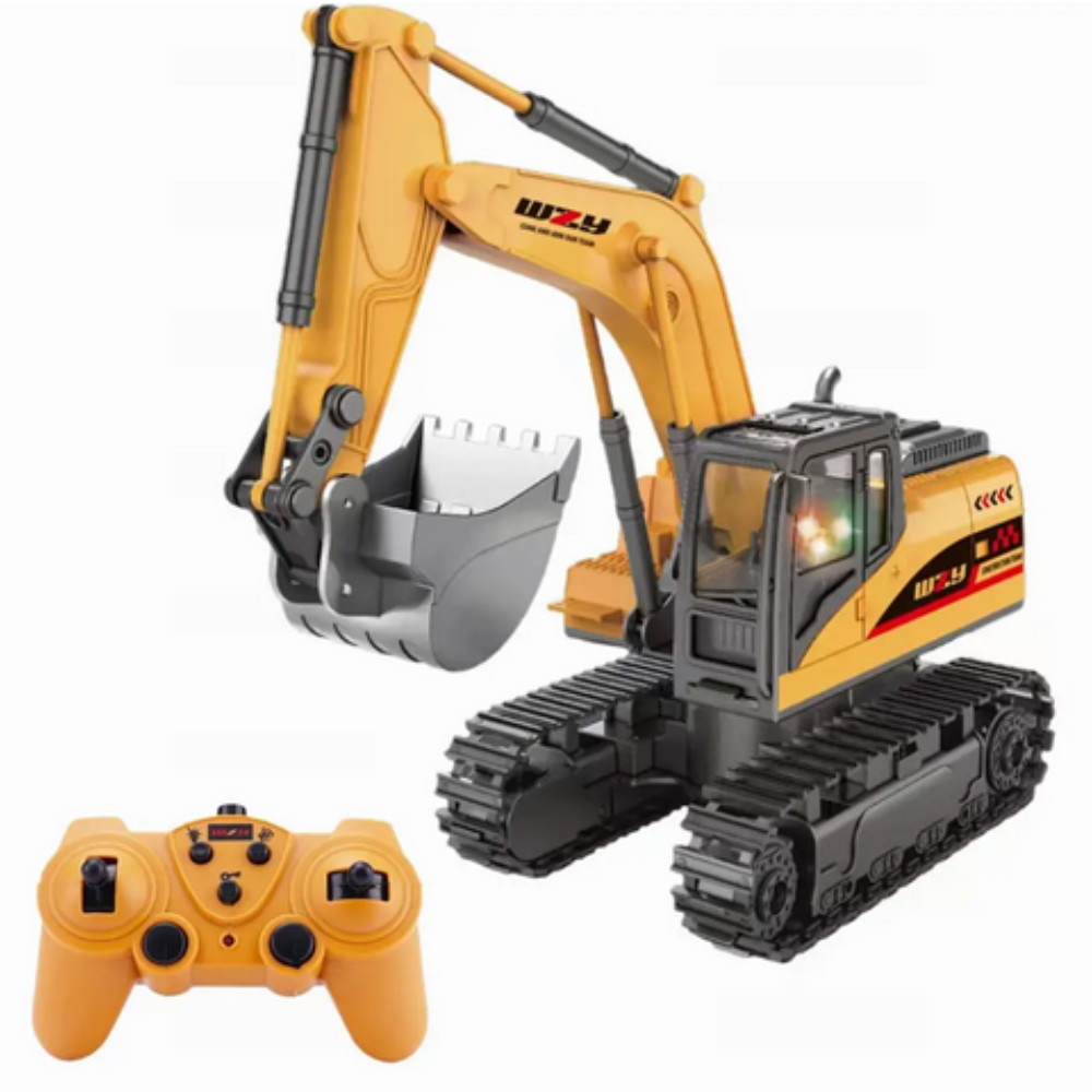 Excavadoras de juguete a control remoto para niños