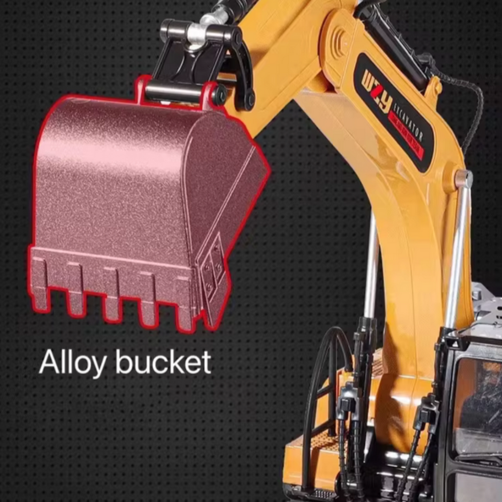 Excavadoras de juguete a control remoto para niños