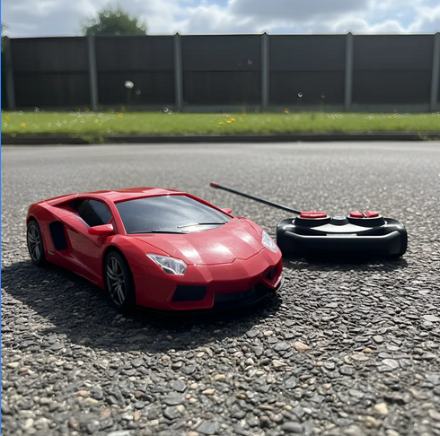 Carro Control Remoto Con Volante Y Pedales